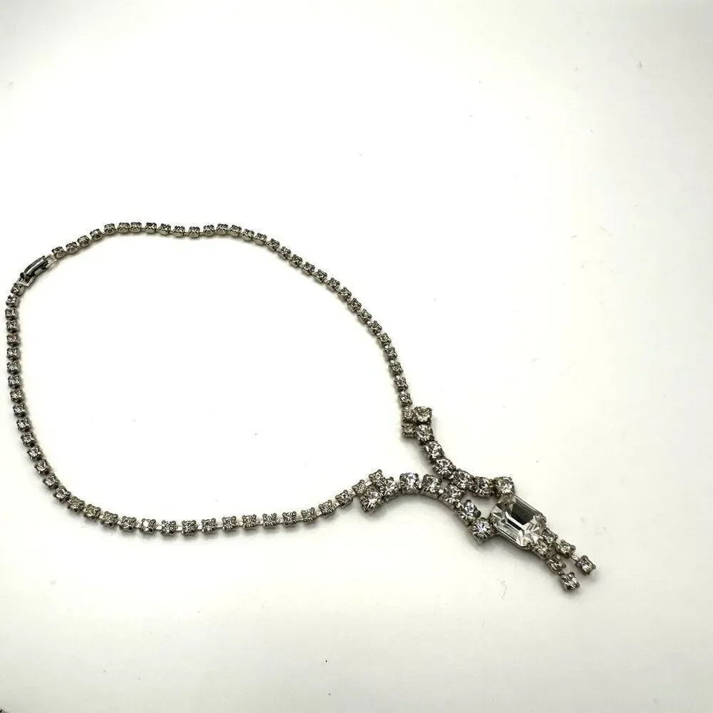 Rhinestone necklace